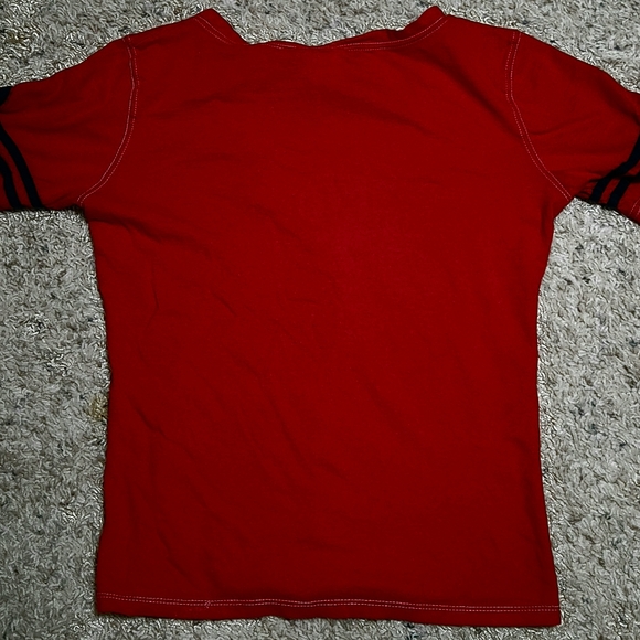 St Louis Cardinals Women's V-Neck T-Shirt Size Small - Picture 2 of 4
